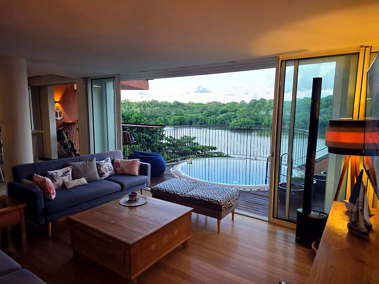 Port Chambly Waterfront Penthouse – Warm Contemporary Island Living